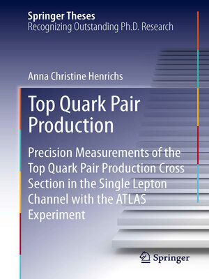 cover image of Top Quark Pair Production